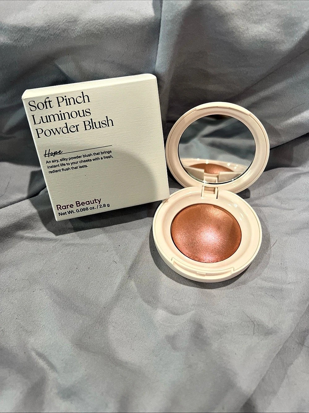 Rare Beauty Soft Pinch Luminous Powder Blush Hope NWT